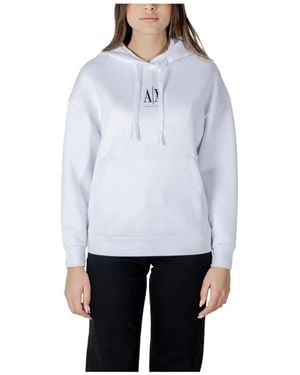 ARMANI EXCHANGE Hoodies - White