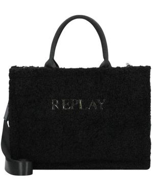 Replay Tote Bags - Black