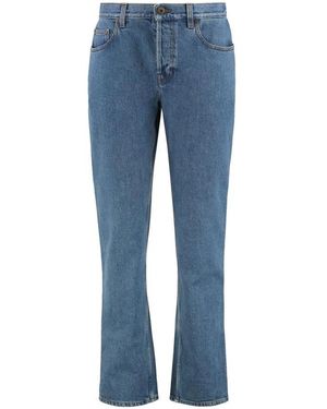 Burberry Boot-Cut Jeans - Azul