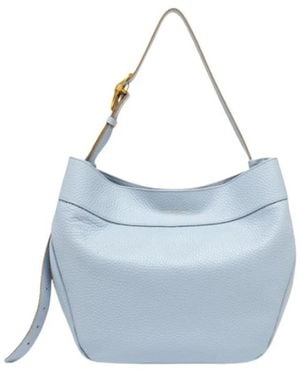 Gianni Chiarini Tassen ,Blauw ,Leer Selena Schoudertas