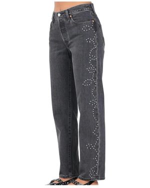 Levi's Rechte Jeans - Grijs