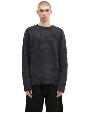 A_COLD_WALL* Round-Neck Knitwear - Noir