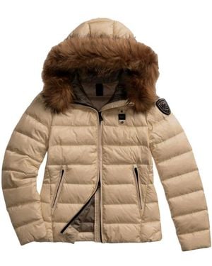 Blauer Jassen ,Nylon Arcadia Down Jacket - Bruin