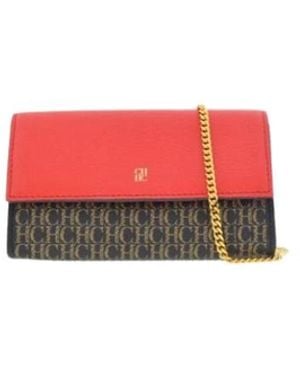 Carolina Herrera Cross Body Bags - Red