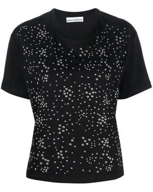 Rabanne T-Shirts - Noir