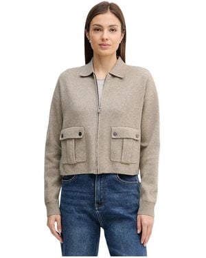 DKNY Wolmix Vest - Grijs