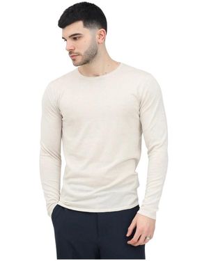 SELECTED Round-Neck Knitwear - Bianco