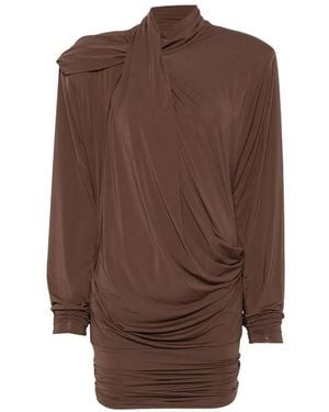 Entire studios Short Dresses - Marrón