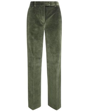 Circolo 1901 Broeken ,Groen ,Pantalone Diritto Velluto Liscio