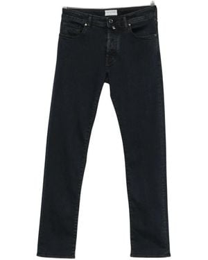 Jacob Cohen Jeans ,Blauw ,Katoen Bard Slim Jeans - Zwart