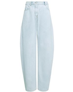Alaïa Loose-Fit Jeans - Azul