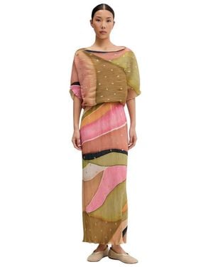 Never Fully Dressed Maxi Dresses - Rosa