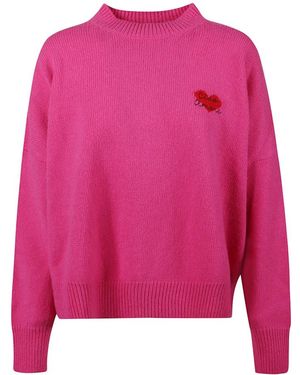 Giada Benincasa Heartbeat Sweater - Pink