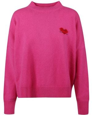 Giada Benincasa Round-Neck Knitwear - Rose