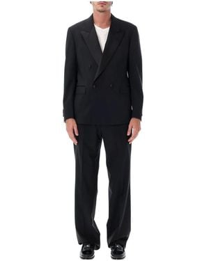Lardini Double Breasted Suits - Nero