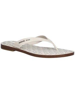 Michael Kors Flip Flops - Blanco