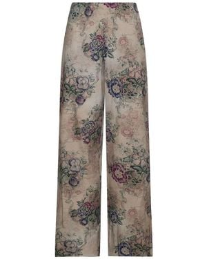 Pierre Louis Mascia Wide Trousers - Grey