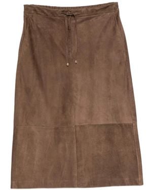 Max Mara Midi Skirts - Bruin