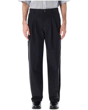 Isabel Marant Straight Trousers - Black