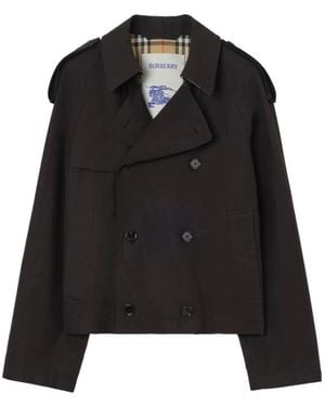 Burberry Trench Coats - Black