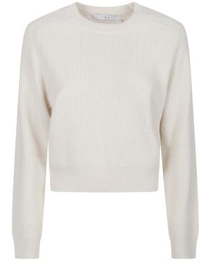 IRO Round-Neck Knitwear - Blanco