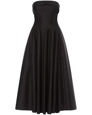 Alberta Ferretti Midi Dresses - Black