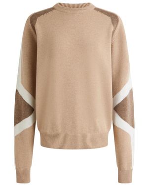 Fusalp Truien & Vesten ,Wol Rivena Sweater - Naturel