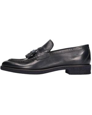 Hundred 100 Flache Schuhe Blau - Schwarz