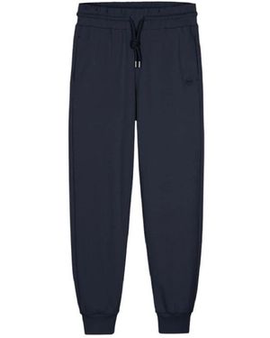 Colmar Blaue sweatpants mit kordelzug