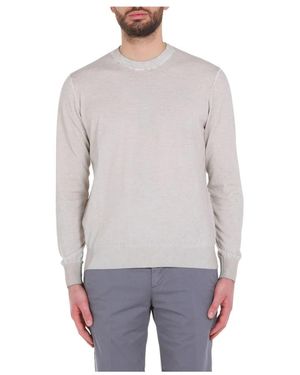 Paolo Pecora Round-Neck Knitwear - Grey