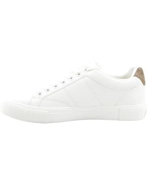 Guess Cribe Logolu Sneaker - Weiß