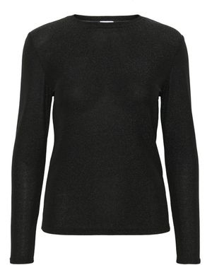 Saint Tropez Long Sleeve Tops - Zwart