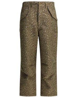 Beams Plus Straight Trousers - Vert