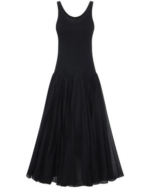 Co. Crinoline Double Layer Dress - Zwart