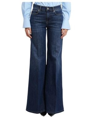 iBlues Wide Jeans - Blau