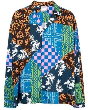 Marcelo Burlon Casual Shirts - Blue
