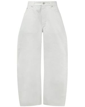 Alaïa Wide Jeans - White