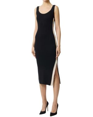 Elisabetta Franchi Midi Dresses - Nero
