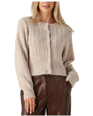 Modström Beiger Cardigan Für Frauen - Braun