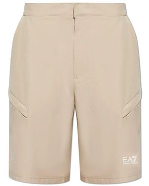 EA7 Frachttyp Shorts - Natur