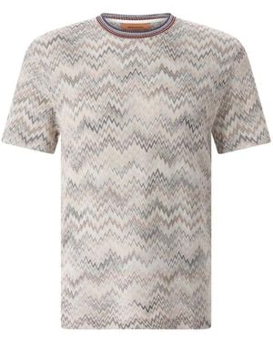 Missoni Rondgebreide Trui - Grijs