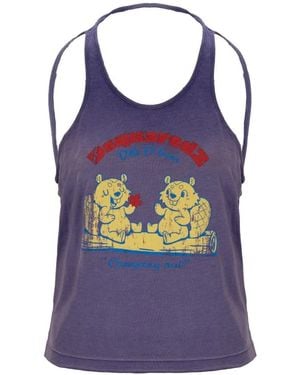 DSquared² Sleeveless Tops - Blue