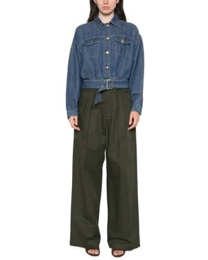 Jijil Dunkelblaue Jeansjacke