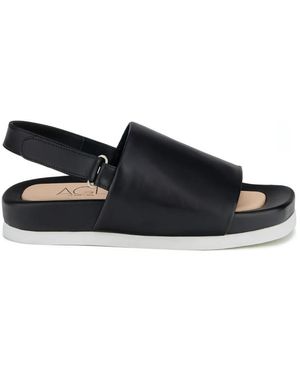 Agl Attilio Giusti Leombruni Flat Sandals - Nero