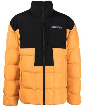 Marcelo Burlon Winter Jackets - Orange