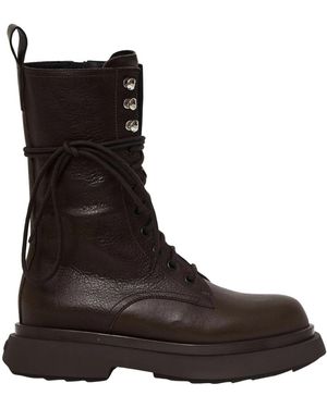 3Juin Lace-Up Boots - Brown