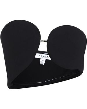 Alaïa Sleeveless Tops - Nero
