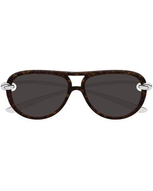 Bottega Veneta Sunglasses - Brown