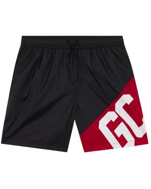 Gcds Band Logo Zwemshorts - Zwart