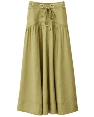 Ba&sh Eleganter Donia Rock Für Frauen - Grün